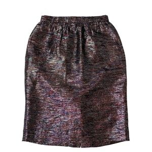 J Crew Collection Skirt 2 Sparkle Rush Hour pencil 13380 party metallic